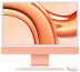 Apple iMac 24" (MQRX3) Retina 4,5K // Чип Apple M3 8-Core CPU, 10-Core GPU // 8 ГБ, 256 ГБ, Оранжевый цвет (2023)