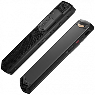 Vertu Aster P Gothic Titanium Gold Black Lizard E9