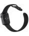 42/44мм Черный спортивный ремешок для Apple Watch с темной застежкой 42/44мм Черный спортивный ремешок для Apple Watch с темной застежкой