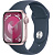 Купить Apple Watch Series 9 // 41мм GPS // Корпус из алюминия розового цвета, спортивный ремешок цвета "штормовой синий"