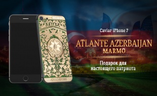 Caviar iPhone 7 Atlante Azerbaijan Marmo