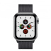 Apple Watch Series 5 // 40мм GPS + Cellular // Корпус из нержавеющей стали, миланский сетчатый браслет цвета «чёрный космос»