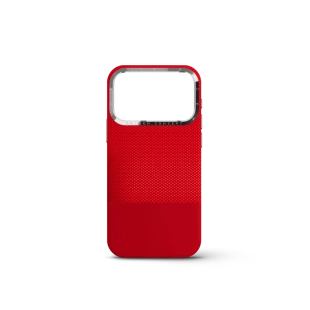 Чехол Golden Concept для iPhone 18 Pro, Vegan Leather (Red)