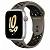 Купить Apple Watch Series 8 // 45мм GPS + Cellular // Корпус из алюминия серебристого цвета, спортивный ремешок Nike цвета "серая олива/черный"