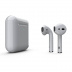 AirPods - беспроводные наушники с Qi - зарядным кейсом Apple (Серый, глянец)