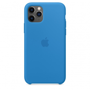 Силиконовый чехол для iPhone 11 Pro, цвет «синяя волна», оригинальный Apple