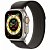 Купить Apple Watch Ultra // 49мм GPS + Cellular // Корпус из титана, ремешок Trail Loop черно-серого цвета, M/L