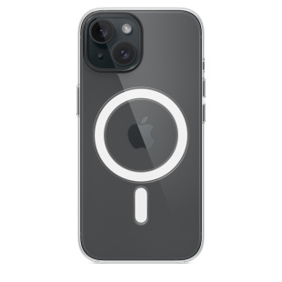 Прозрачный чехол MagSafe для iPhone 15