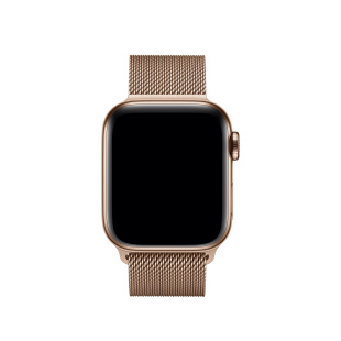 38/40мм Миланский сетчатый браслет золотого цвета для Apple Watch