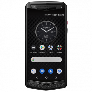 Vertu Aster P Gothic Titanium Jade Black