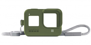 Чехол + ремешок для камеры GoPro HERO8 (Sleeve + Lanyard), Turtle Green