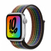 Apple Watch Series 8 // 41мм GPS // Корпус из алюминия серебристого цвета, спортивный браслет Nike цвета Pride Edition