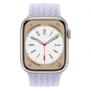 45мм Плетёный монобраслет цвета «Фиолетовый туман» для Apple Watch