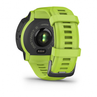 Туристические умные часы Garmin Instinct 2 (45mm), корпус и силиконовый ремешок цвета Electric Lime