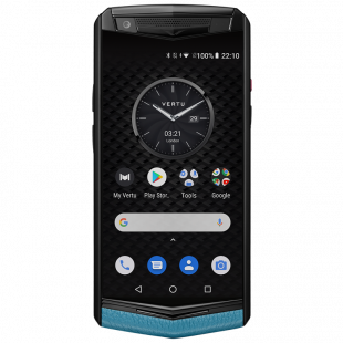 Vertu Aster P Gothic Titanium Gentleman Blue