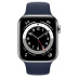Apple Watch Series 6 // 44мм GPS + Cellular // Корпус из нержавеющей стали серебристого цвета, спортивный ремешок цвета «Тёмный ультрамарин» Apple Watch Series 6 // 44мм GPS + Cellular // Корпус из нержавеющей стали серебристого цвета, спортивный ремешок цвета «Тёмный ультрамарин»