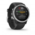 Мультиспортивные часы Garmin Fenix 6S (42mm), стальной серебристый корпус, черный силиконовый ремешок