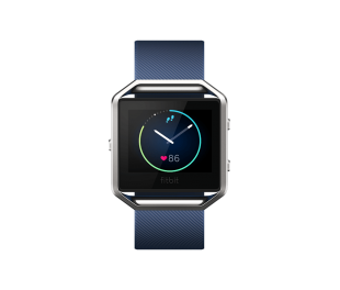 Fitbit blaze Blue / Silver