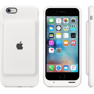 Чехол Smart Battery Case для iPhone 6s – белый