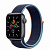 Купить Apple Watch SE // 40мм GPS // Корпус из алюминия цвета «серый космос», спортивный браслет цвета «Тёмный ультрамарин» (2020)