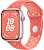 Купить Apple Watch Series 9 // 45мм GPS // Корпус из алюминия розового цвета, спортивный ремешок Nike цвета "волшебный уголек"