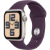 Apple Watch SE // 40мм GPS (Custom) // Корпус из алюминия цвета «сияющая звезда», спортивный ремешок цвета «сливовый» (2024)