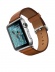 Apple Watch 42 мм, нержавеющая сталь, золотисто-коричневый ремешок с классической пряжкой