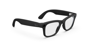 Умные очки Ray-Ban  Wayfarer (2-gen) (Черная матовая оправа, прозрачные линзы)