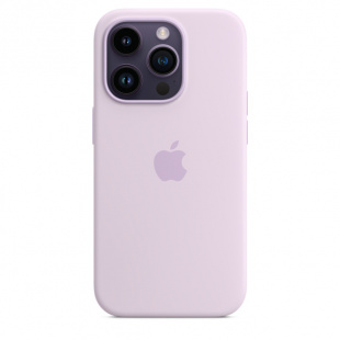 Силиконовый чехол MagSafe для iPhone 14 Pro Max, цвет Lilac/Сирень