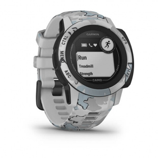 Туристические умные часы Garmin Instinct 2S (40mm), корпус и силиконовый ремешок цвета серый камуфляж