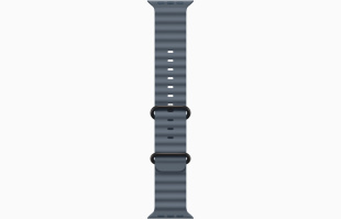 Apple Watch Ultra 3 (2025) // 49мм GPS+Cellular // Корпус из черного титана, ремешок Ocean Band синего цвета