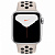 Купить Apple Watch Series 5 // 44мм GPS + Cellular // Корпус из алюминия серебристого цвета, спортивный ремешок Nike цвета «песчаная пустыня/чёрный»