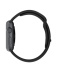 42/44мм Черный спортивный ремешок для Apple Watch с темной застежкой 42/44мм Черный спортивный ремешок для Apple Watch с темной застежкой