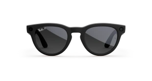 Умные очки Ray-Ban  Headliner (2-gen) (Черная матовая оправа, градиентные графитовые линзы)