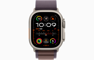 Apple Watch Ultra 2 // 49мм GPS + Cellular // Корпус из титана, ремешок Alpine Loop цвета "индиго", L