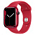 Купить Apple Watch Series 7 // 45мм GPS // Корпус из алюминия цвета (PRODUCT)RED, спортивный ремешок цвета (PRODUCT)RED