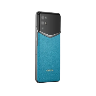 Телефон VERTU iVertu 5G, Calf Leather (Lake Blue/Голубое озеро)