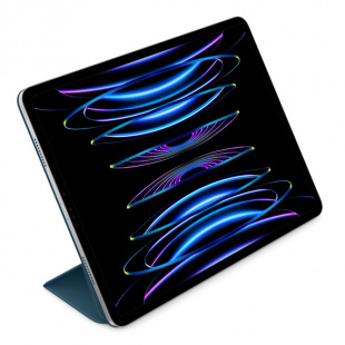 Обложка Smart Folio для iPad Pro 12,9 дюйма (3,4,5,6-го поколения), цвет «морская синева»
