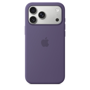 Силиконовый чехол MagSafe для iPhone 17 Pro Max (Purple Fog)