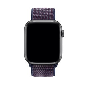 42/44мм Ремешок из плетёного нейлона цвета «тёмный индиго» для Apple Watch