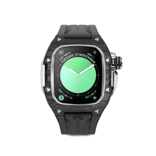 Корпус Golden Concept для Apple Watch, 46 мм, Racing Sport Edition, Silver Carbon
