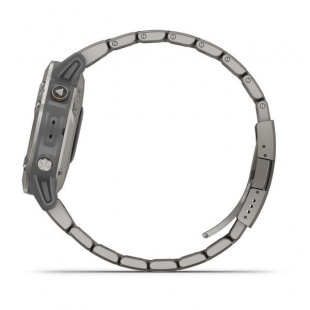 Мультиспортивные часы Garmin Fenix 6 (47mm) Sapphire титановый корпус, титановый браслет