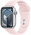 Купить Apple Watch Series 9 // 45мм GPS // Корпус из алюминия серебристого цвета, спортивный ремешок светло-розового цвета