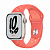 Купить Apple Watch Series 7 // 41мм GPS // Корпус из алюминия цвета «сияющая звезда», спортивный ремешок Nike цвета «волшебная искра/нежная заря»