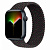 Купить Apple Watch Series 7 // 45мм GPS // Корпус из алюминия цвета «тёмная ночь», плетёный монобраслет цвета «Black Unity»