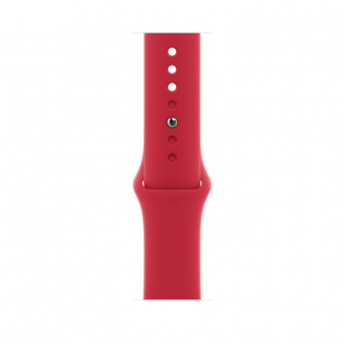 Apple Watch Series 7 // 45мм GPS // Корпус из алюминия цвета (PRODUCT)RED, спортивный ремешок цвета (PRODUCT)RED