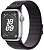 Купить Apple Watch Series 9 // 45мм GPS // Корпус из алюминия серебристого цвета, спортивный браслет Nike цвета "черный/синий"