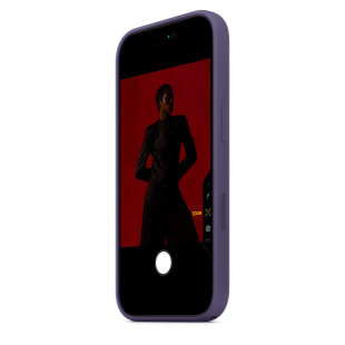 Силиконовый чехол MagSafe для iPhone 17 Pro (Purple Fog)