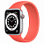 Купить Apple Watch Series 6 // 44мм GPS + Cellular // Корпус из алюминия серебристого цвета, монобраслет цвета «Розовый цитрус»