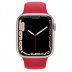Apple Watch Series 7 // 45мм GPS // Корпус из алюминия цвета «сияющая звезда», спортивный ремешок цвета (PRODUCT)RED